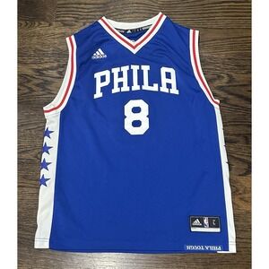 Adidas NBA Philadelphia 76ers Okafor #8 Youth Jersey Size Large 14 16 Basketball